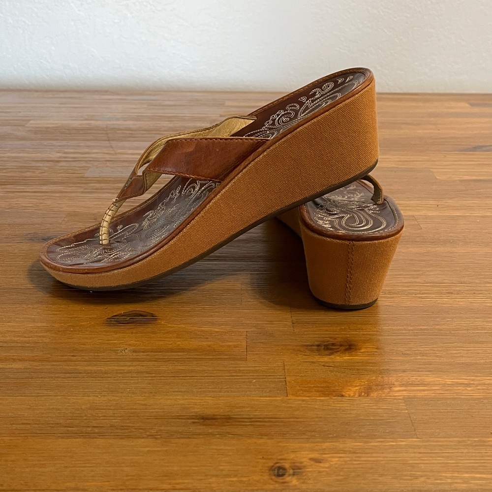 Olukai Wedge Sandals